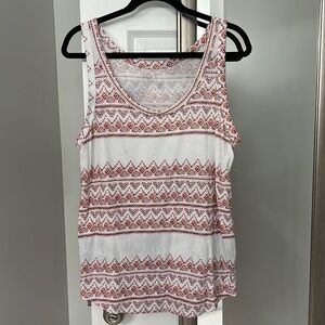 Loft Tribal Tank Top